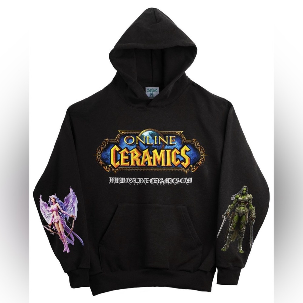 Online Ceramics - Level 60 World Of Warcraft WOW Hoodie - Medium